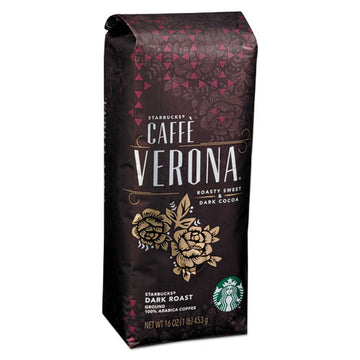 Starbucks® Coffee, Caffe Verona, Ground, 1lb Bag freeshipping - TVN Wholesale